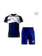 Fußball-Set Spot Team Blau Royal-Navy 091224-04