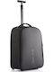 Xd Design Bobby Soft Laptop Backpack P705.792 Up To 17" 43.18 Cm Wheels Handle Usb Charging Port Water-repellent Material Tsa Lock Black