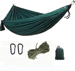 Kepeak Ultralight Αιώρα Αλεξίπτωτο King Size Υφασμάτινη Πράσινη 300x200εκ.