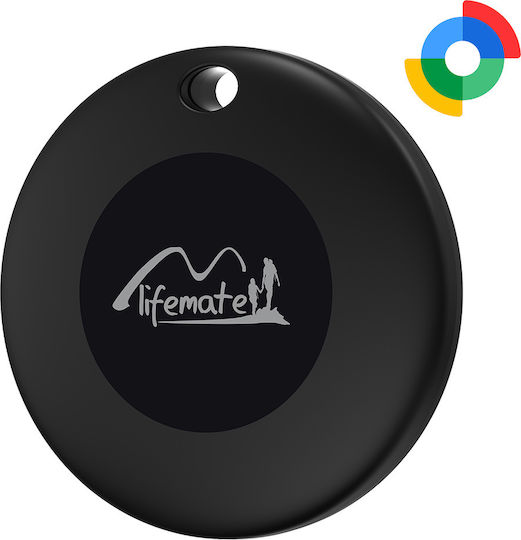 LifeMate LifeTag HD-P16-3 Compatible With Google Find Hub Black