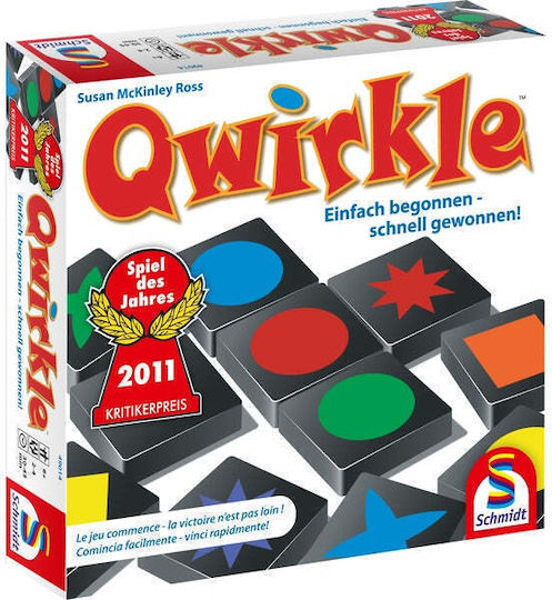 Board Game Qwirkle for 2-4 Players 6+ Years Old (GER) Schmidt Spiele
