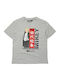 Kinderhemd Kurzarm Gray