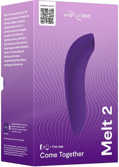 We-Vibe Melt 2 Clitoral Vibrator with Remote Control 2cm Lilac