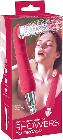You2Toys Classic Vibrator with Remote Control 20.1cm Red