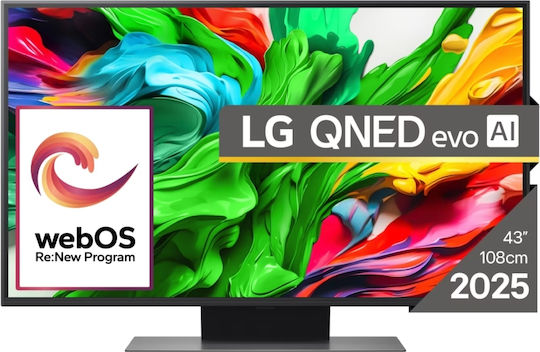 LG Smart Television 43" 4K UHD QNED QNED86 Evo AI HDR (2025)