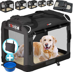 Cat Dog Transport Bag Cadoca Dark Gray Size M 60x42x44 Cm Cat Dog Transport Bag Cadoca Dark Gray Size M 60x42x44 Cm