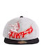 Difuzed Kids' Hat Jockey Fabric Gray