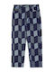 Patchwork Denim Ανδρικό Παντελόνι Τζιν Μπλε