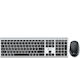 iClever BK23 Kabellos Bluetooth Tastatur & Maus Set Englisch US