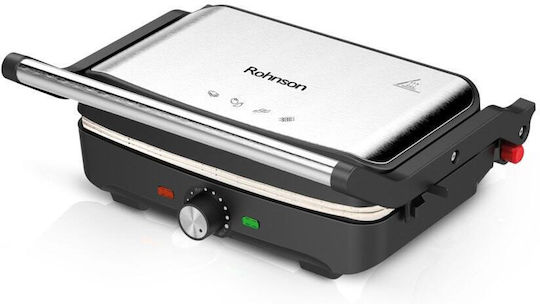 Rohnson Τοστιέρα Γκριλιέρα 1600W Inox