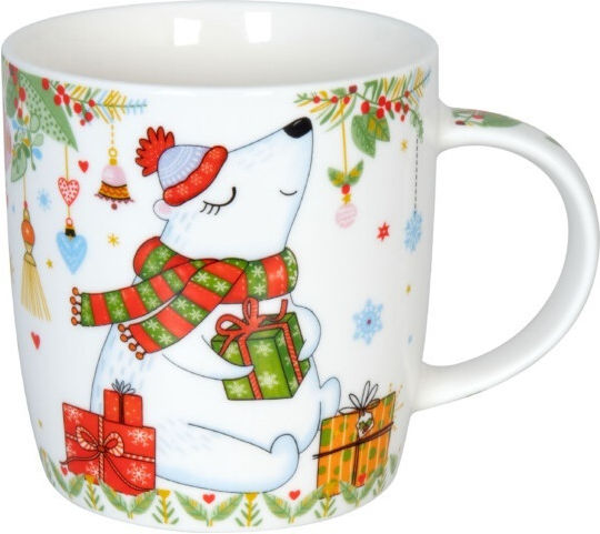 Konitz Коледна Чаша Порцеланова Christmas Polar Bear Коледно Чаша Порцеланово Christmas Polar Bear
