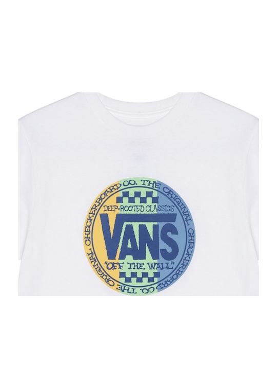 Παιδική Μπλούζα Κοντομάνικη Λευκή Retro Co Tee