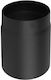 Black Steel 0.25mm Diameter 130mm Chimney Pipe