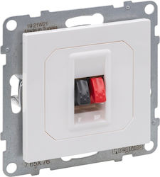 Speaker Socket Mechanism White Seano 765176 Legrand 765176