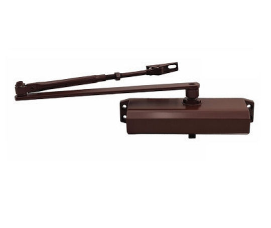 Import Hellas Door Return Mechanism for Doors up to 140cm and 150kg Brown
