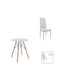 Dining Room Julita-parker 3pcs 60x60cm