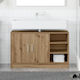 vidaXL Blat fără Lavoar L90xW29xH55cm Oak