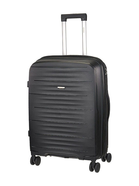 Xplorer Mittlerer Reisekoffer Hartschalen Black...