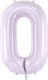 Fliederfarbene Zahlenballons 86 cm 34"