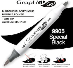 Graph' it Acrylic Marker Special Black