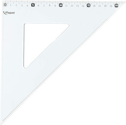 Maped Flex Τρίγωνο 45 Μοιρών 32cm 244432