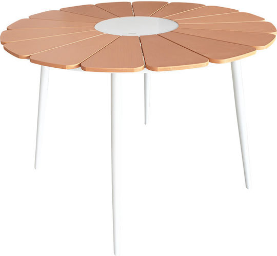Tisch Stabil Pinap Natural Shade 110x110x74cm