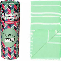 Towel To Go Πετσέτα Θαλάσσης Πράσινη
