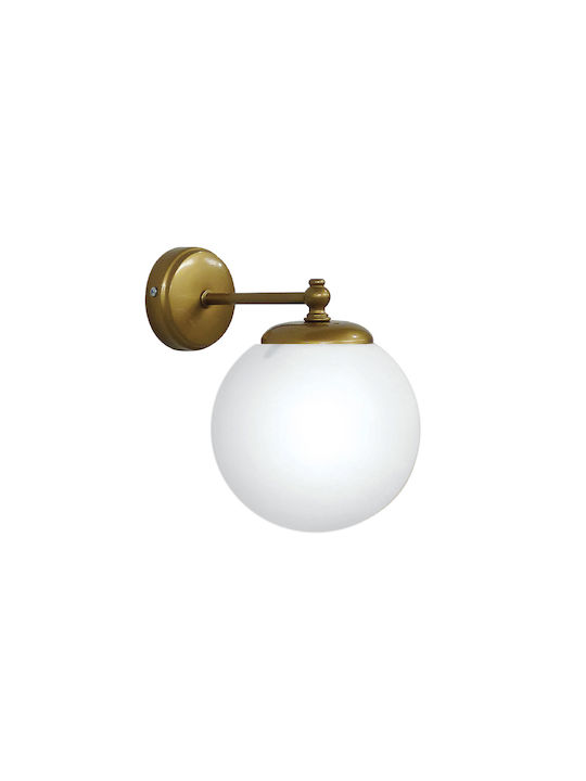 Heronia Gl-600/ap Осветително тяло За стена с вграден LED Златист 15см.