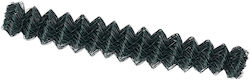 Grüner Maschendrahtzaun 1,5x10 m Stahl