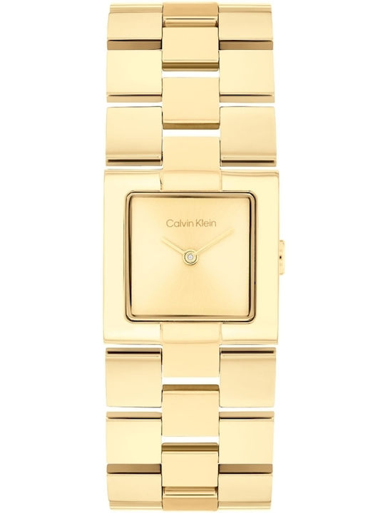 Calvin Klein Meridian Women's Watch with Gold Metal Bracelet