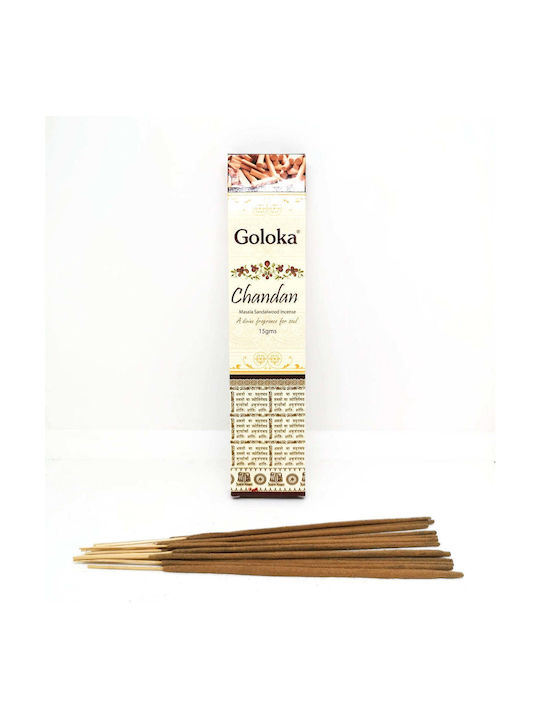 Goloka Fragrance Sticks with Fragrance Sandalwood 15gr