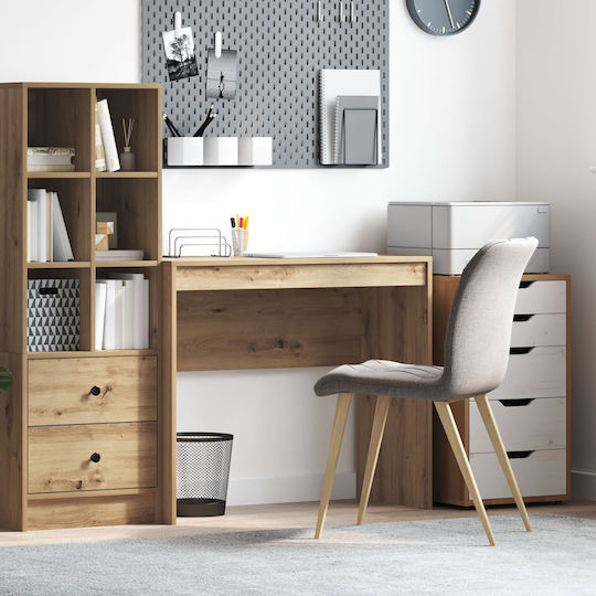 Desk Wooden Oak 90x40x76cm