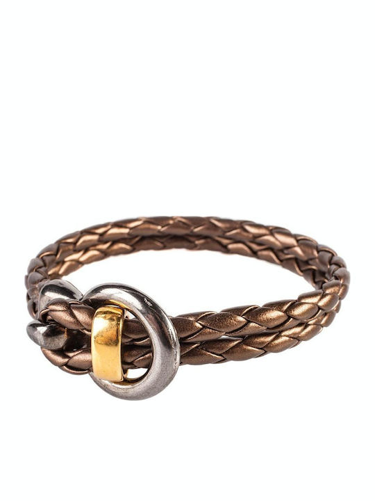 Studio Boneli Women's Leather Bracelet 19cm