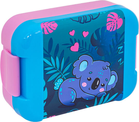 Astra Plastic Kids' Food Container 0.45lt Turquoise x x 6cm