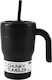 I-Total Ποτήρι Θερμός Ανοξείδωτο 420ml Black