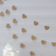 Paper Garland Hearts Kraft 5 Meters