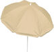 Campus Folding Beach Umbrella Diameter 1.8m Ecru