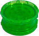 Grinder Plastic 50 x 24mm 1 Compartment Green