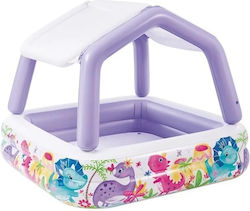Piscină Pentru Copii Pătrată Gonflabilă Violetă