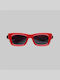 Akila Unisex Sunglasses with Red Frame and Red Lens 2221-5501