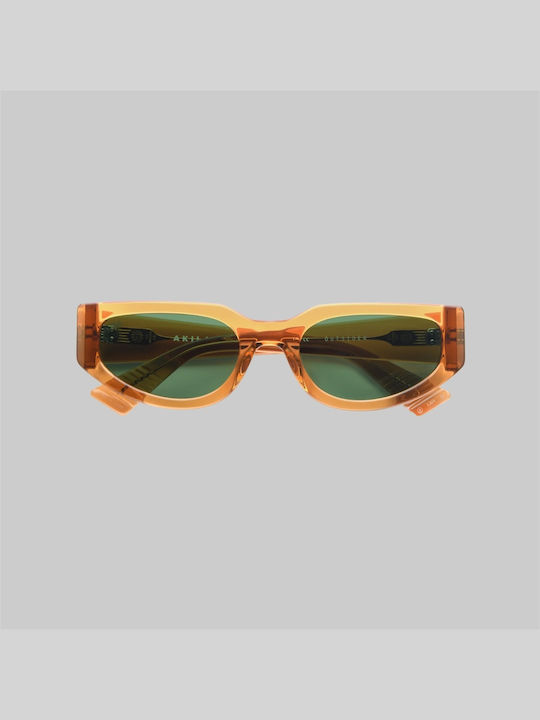 Akila Women's Sunglasses with Orange Frame and Orange Lens 2208-9232