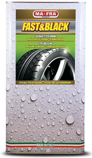 Ma-fra Fast Black Дълготраен лак за гуми 4.5L