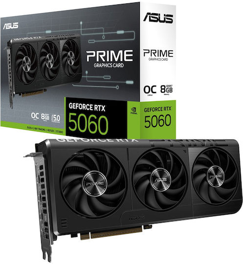 Asus GeForce RTX 5060 8GB GDDR7 Prime OC Видеокарта