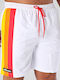 Usa Classics Marinaro Men's Swimwear Bermuda White Striped