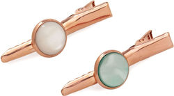 Set aus Haarspangen in Roségold