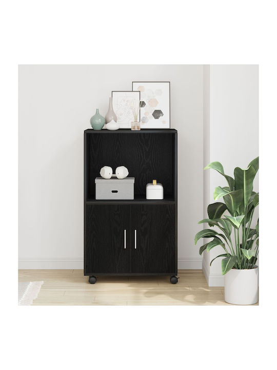 Ντουλάπι Γραφείου από MDF Δρυς 55x40x91cm