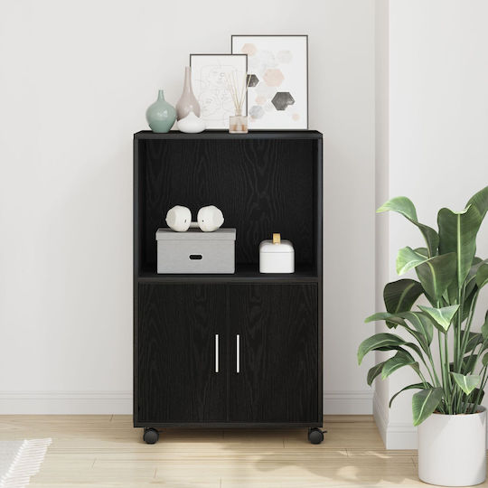 Ντουλάπι Γραφείου από MDF Δρυς 55x40x91cm