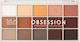 MUA 15 Shade Lidschattenpalette Matt in fester ...