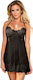 Subblime Babydoll Bows Black