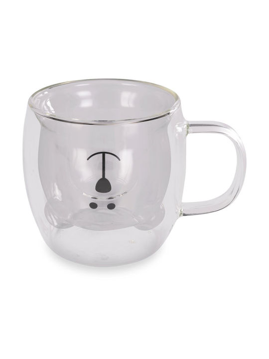 Lamart Cană Sticlă Transparentă 250ml 2buc